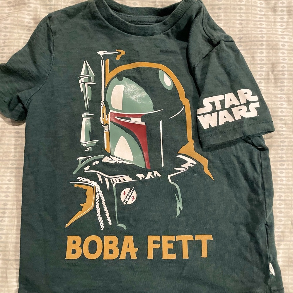 Gap boys Boba Fett Star Wars tee